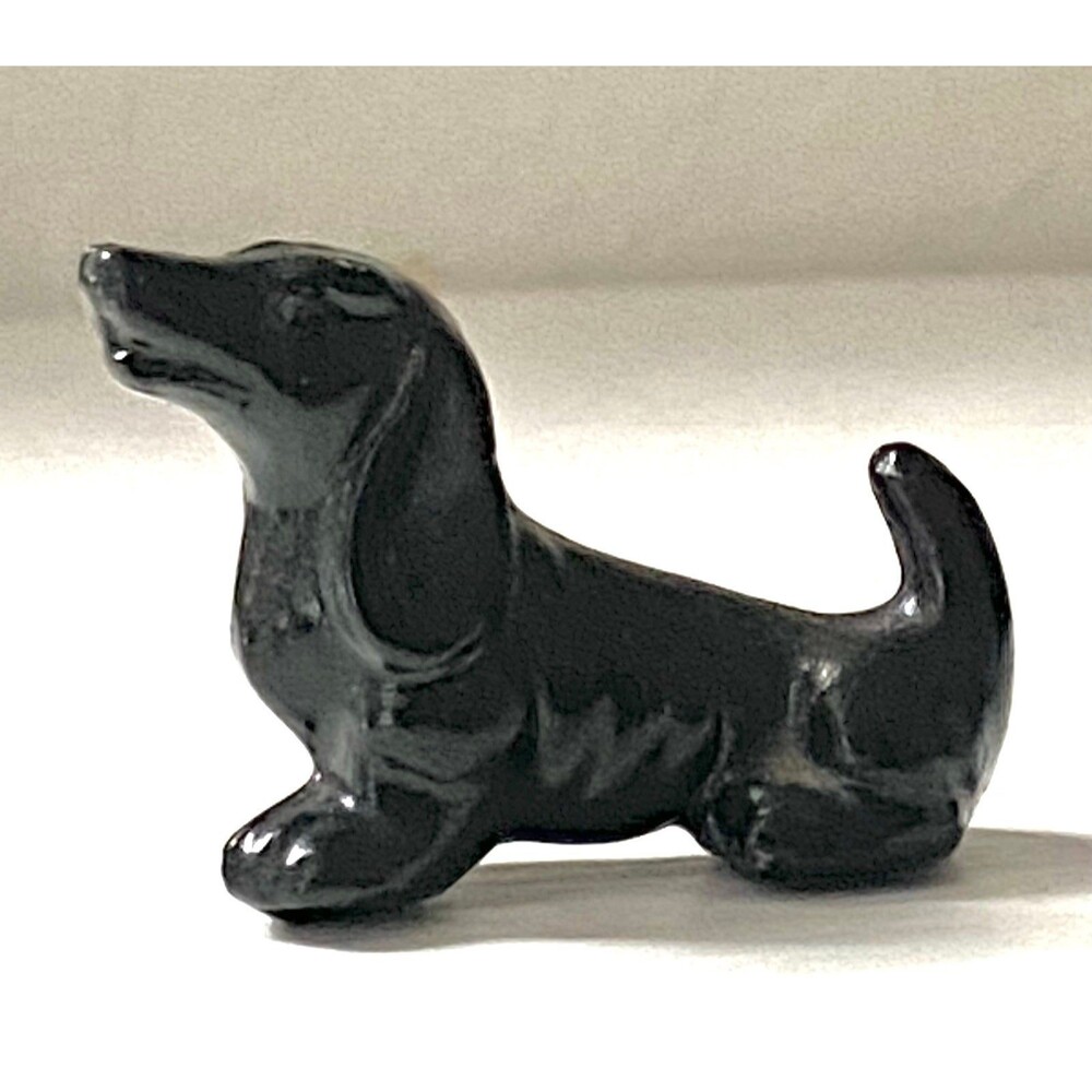 Mini Black Dog Home Decor Miniature